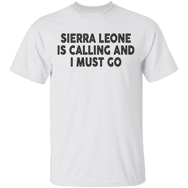 Sierra Is Calling And I Must Go T-Shirt CustomCat