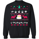 Sign Language Ugly Christmas Sweater CustomCat