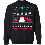 Sign Language Ugly Christmas Sweater CustomCat