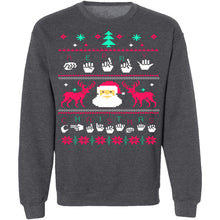 Sign Language Ugly Christmas Sweater