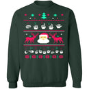 Sign Language Ugly Christmas Sweater CustomCat