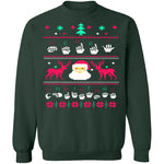Sign Language Ugly Christmas Sweater CustomCat