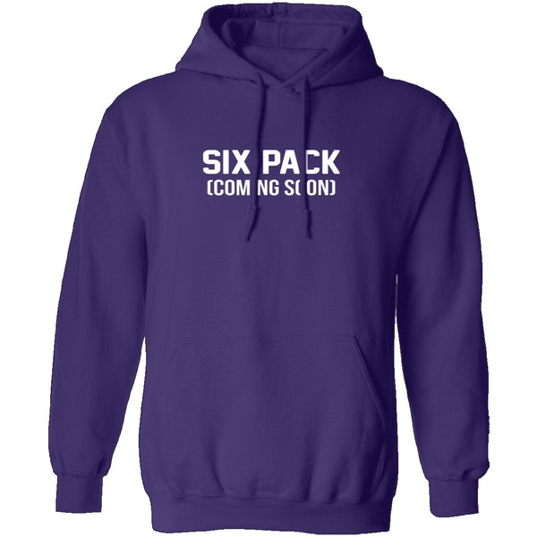 Six Pack Coming Soon T-Shirt CustomCat