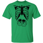 Skeleton Beers T-Shirt CustomCat