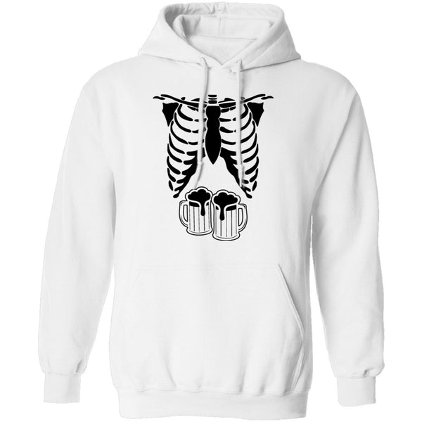 Skeleton Beers T-Shirt CustomCat