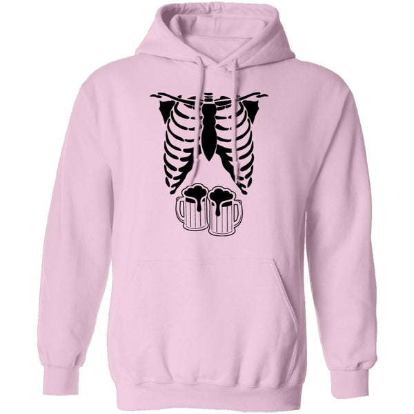 Skeleton Beers T-Shirt CustomCat
