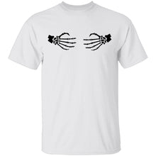 Skeleton Hands on Boobs T-Shirt
