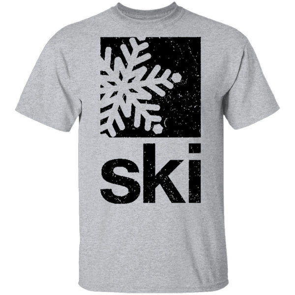 Ski T-Shirt CustomCat