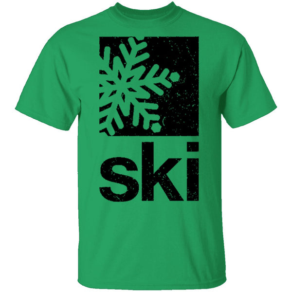 Ski T-Shirt CustomCat