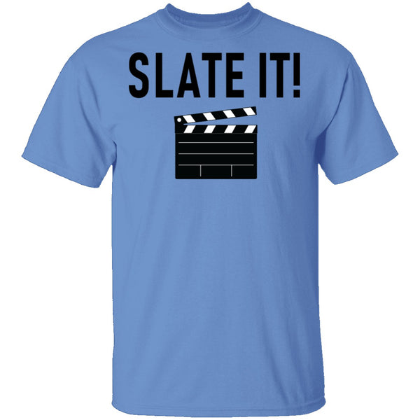 Slate It Action Movie T-Shirt CustomCat