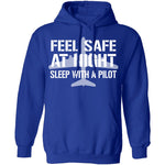 Sleep With A Pilot T-Shirt CustomCat