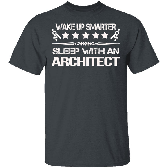 Sleep With An Architect T-Shirt CustomCat