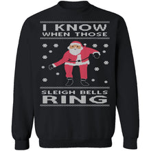 Sleigh Bells Ring Ugly Christmas Sweater