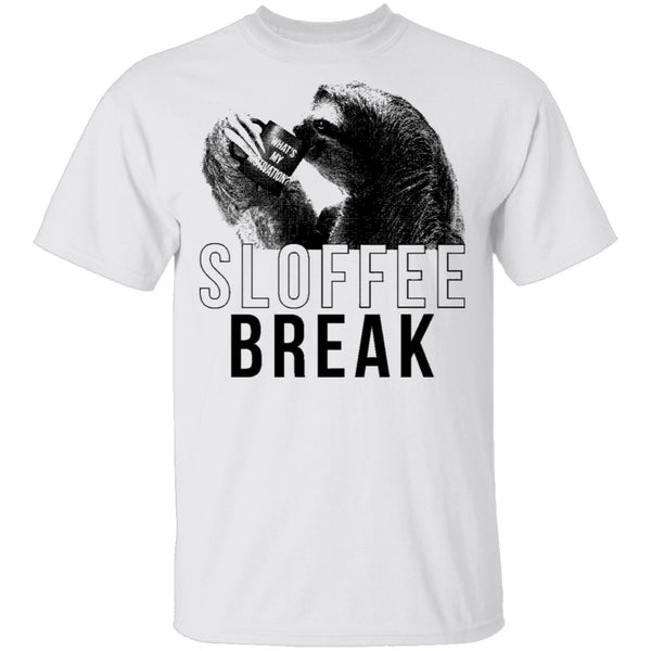 Sloffee Break T-Shirt CustomCat