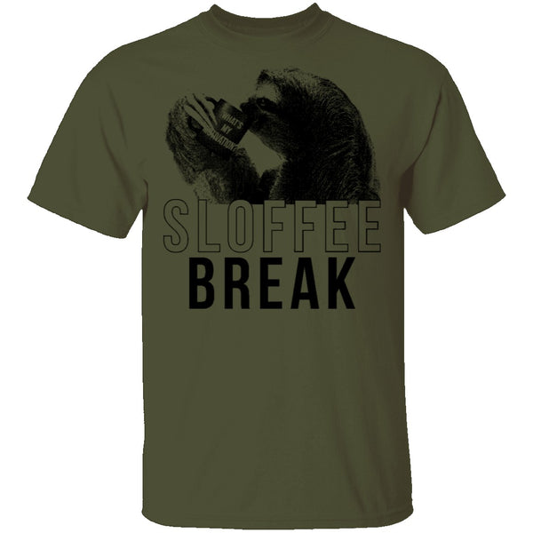 Sloffee Break T-Shirt CustomCat