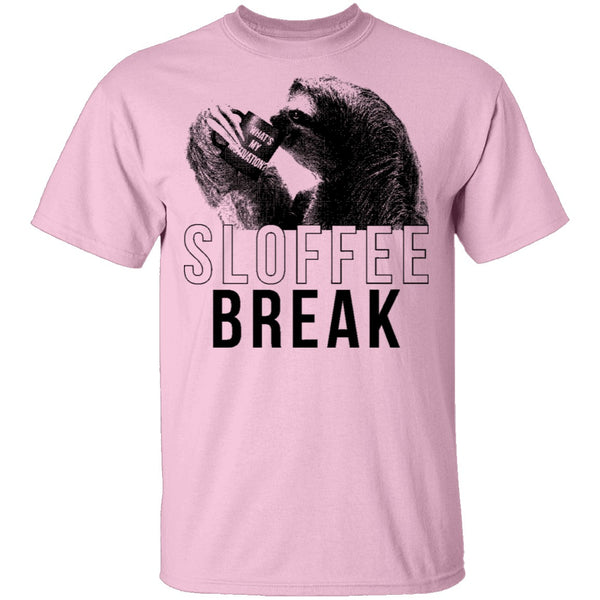 Sloffee Break T-Shirt CustomCat