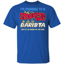 Smokin Hot Barista T-Shirt CustomCat