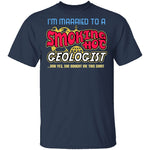 Smokin Hot Geologist T-Shirt CustomCat