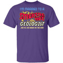 Smokin Hot Geologist T-Shirt CustomCat