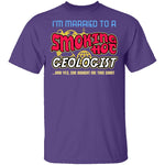 Smokin Hot Geologist T-Shirt CustomCat