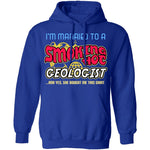 Smokin Hot Geologist T-Shirt CustomCat