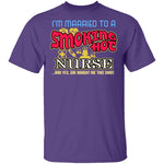 Smokin Hot Nurse T-Shirt CustomCat