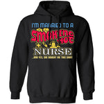 Smokin Hot Nurse T-Shirt CustomCat