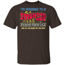 Smokin Hot Pharmacist T-Shirt CustomCat