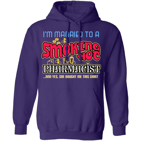 Smokin Hot Pharmacist T-Shirt CustomCat