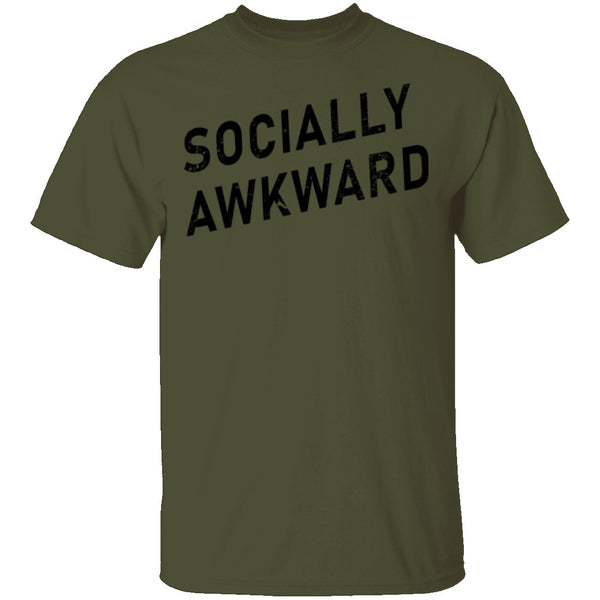 Socially Awkward T-Shirt CustomCat