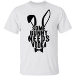 Some Bunny Needs Vodka T-Shirt CustomCat