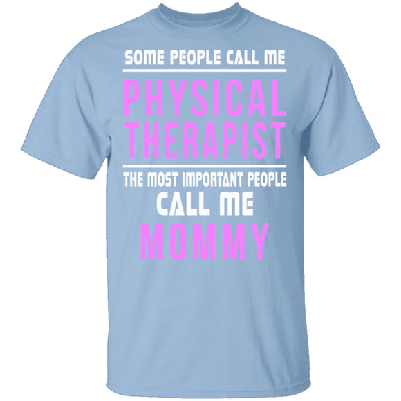Some Call Me Physical Therapist T-Shirt CustomCat