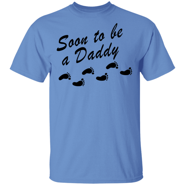 Soon To Be A Daddy T-Shirt CustomCat