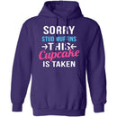 Sorry Stud Muffins This Cupcake Is Taken T-Shirt CustomCat