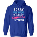 Sorry Stud Muffins This Cupcake Is Taken T-Shirt CustomCat