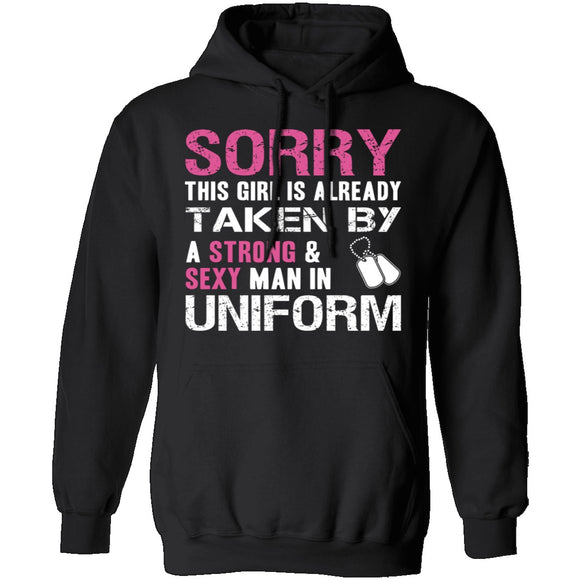 Sorry This Girl is Taken T-Shirt CustomCat