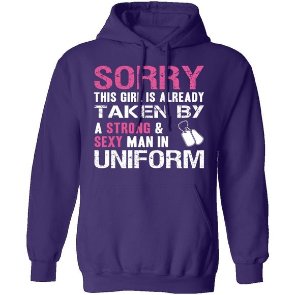 Sorry This Girl is Taken T-Shirt CustomCat