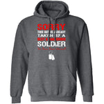 Sorry This Guy is Taken by a Soldier T-Shirt CustomCat