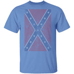 Southern Flag Vertical T-Shirt CustomCat