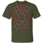 Southern Flag Vertical T-Shirt CustomCat