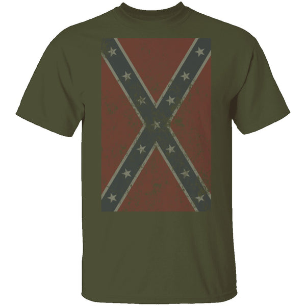 Southern Flag Vertical T-Shirt CustomCat