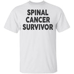 Spinal Cancer Survivor T-Shirt CustomCat
