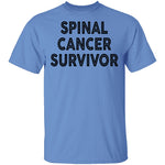 Spinal Cancer Survivor T-Shirt CustomCat