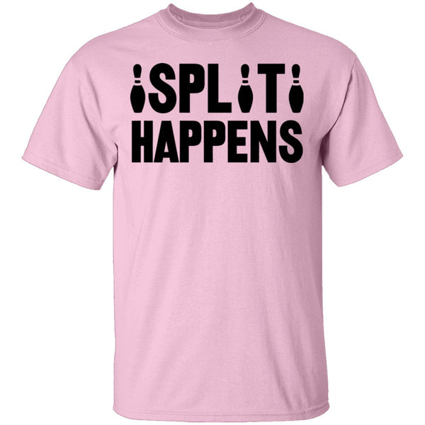 Split Happens T-Shirt CustomCat