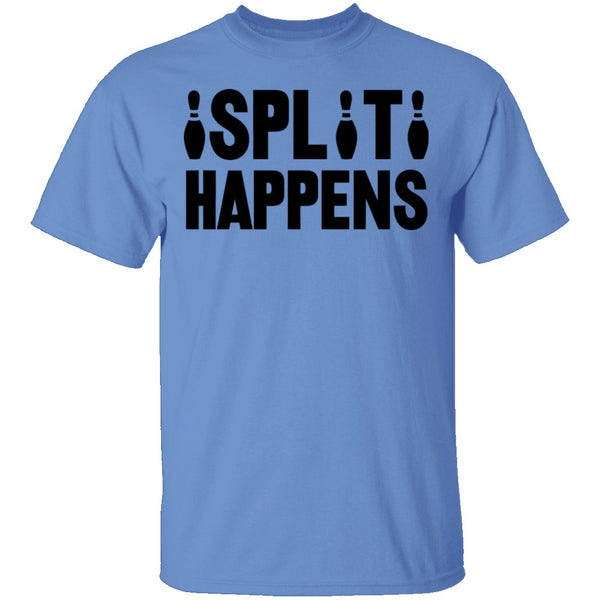 Split Happens T-Shirt CustomCat
