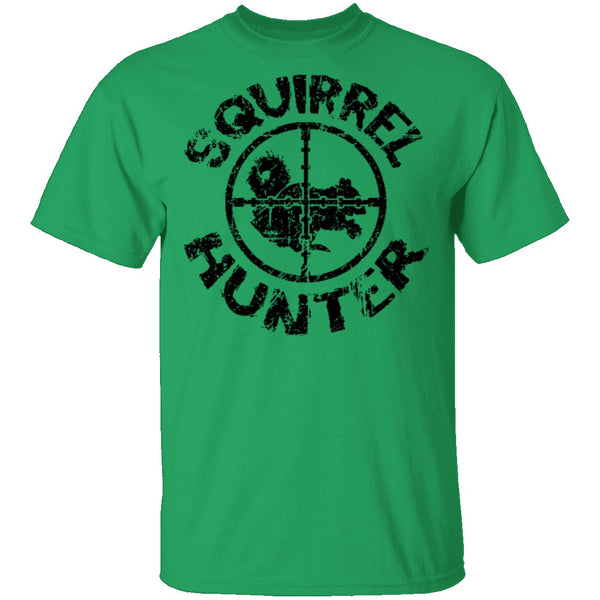 Squirrel Hunter T-Shirt CustomCat