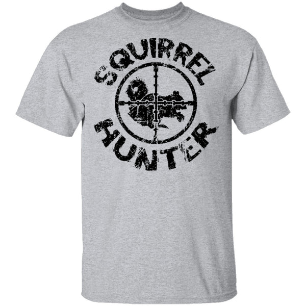 Squirrel Hunter T-Shirt CustomCat