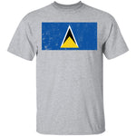 St Lucia T-Shirt CustomCat