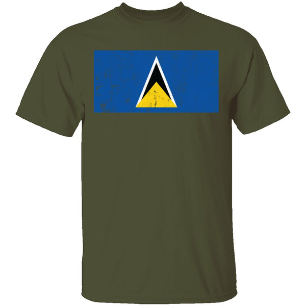 St Lucia T-Shirt CustomCat