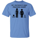 St. Patrick's Day Pinching Chart T-Shirt CustomCat